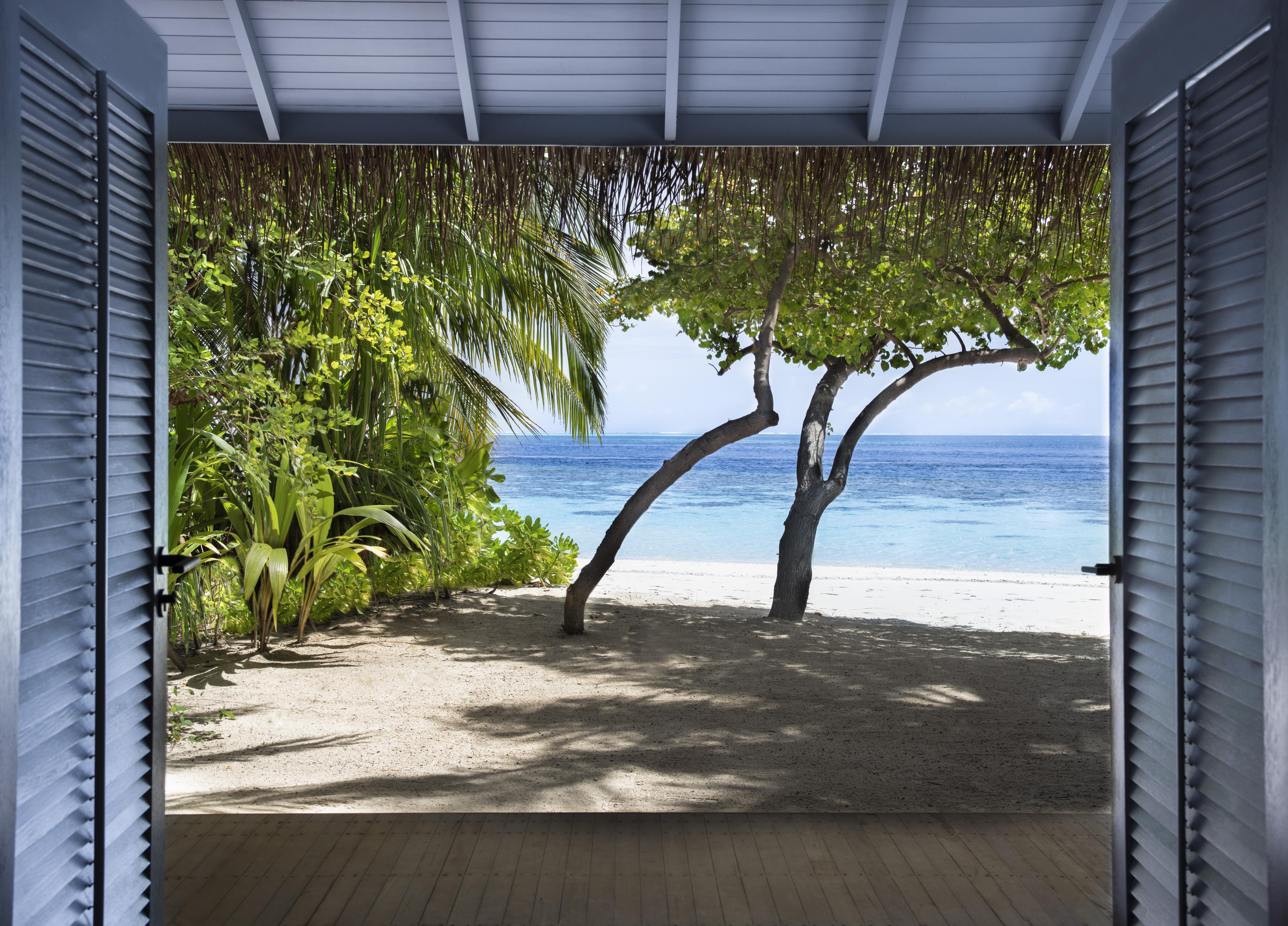 แรฟเฟิล มัลดีฟส์ เมราดู Hotel Meradhoo ภายนอก รูปภาพ