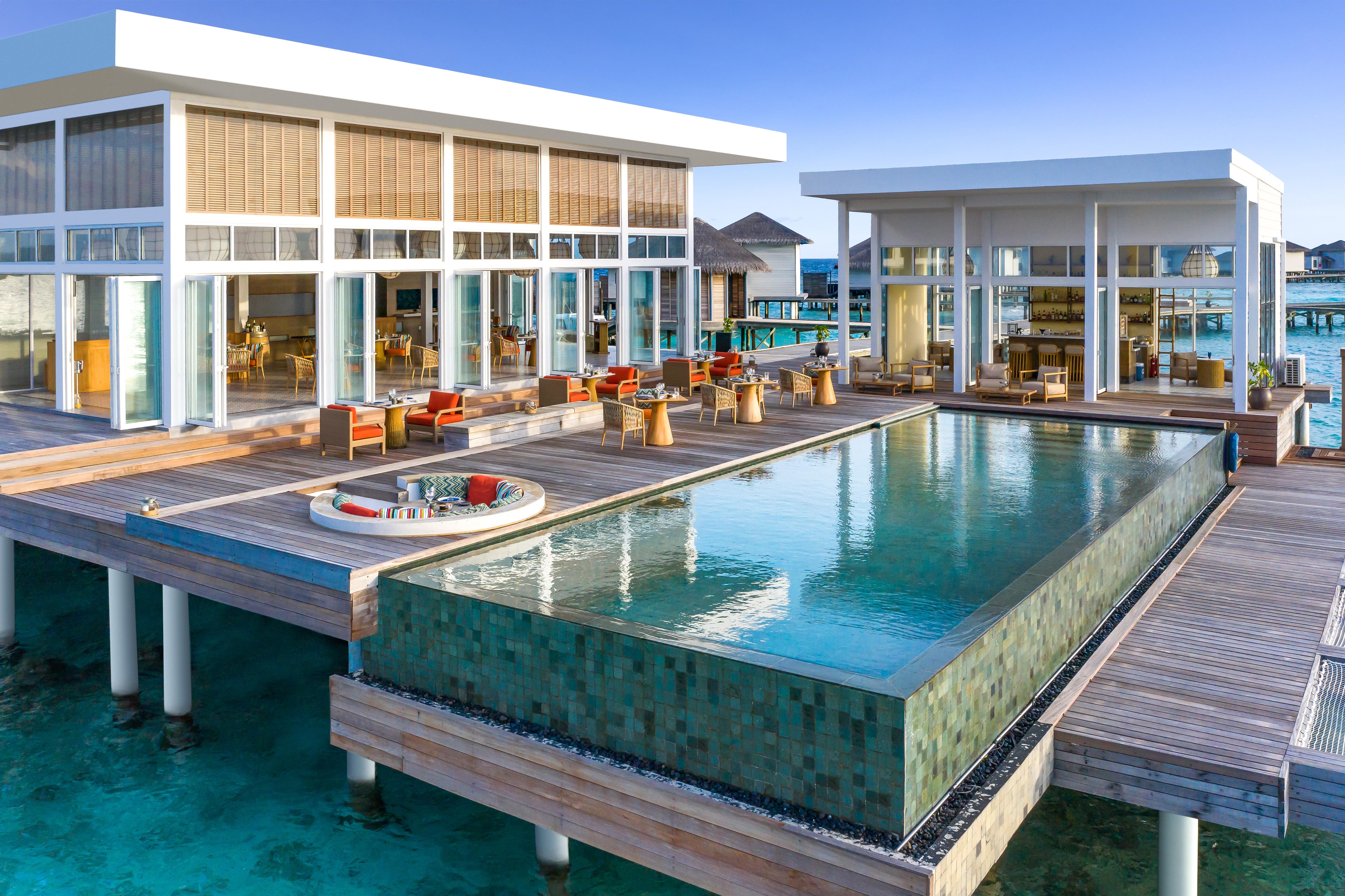 แรฟเฟิล มัลดีฟส์ เมราดู Hotel Meradhoo ภายนอก รูปภาพ