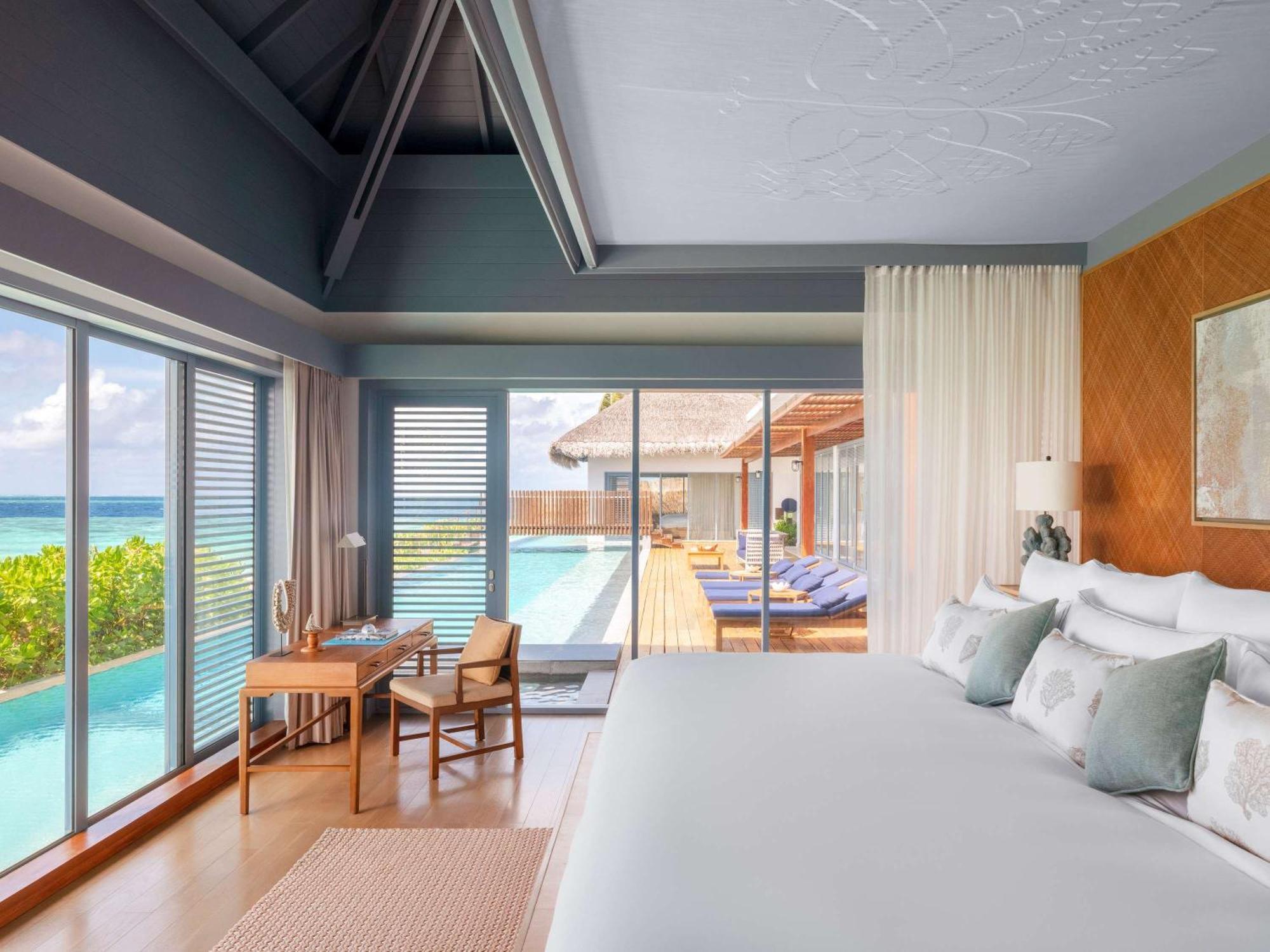 แรฟเฟิล มัลดีฟส์ เมราดู Hotel Meradhoo ภายนอก รูปภาพ