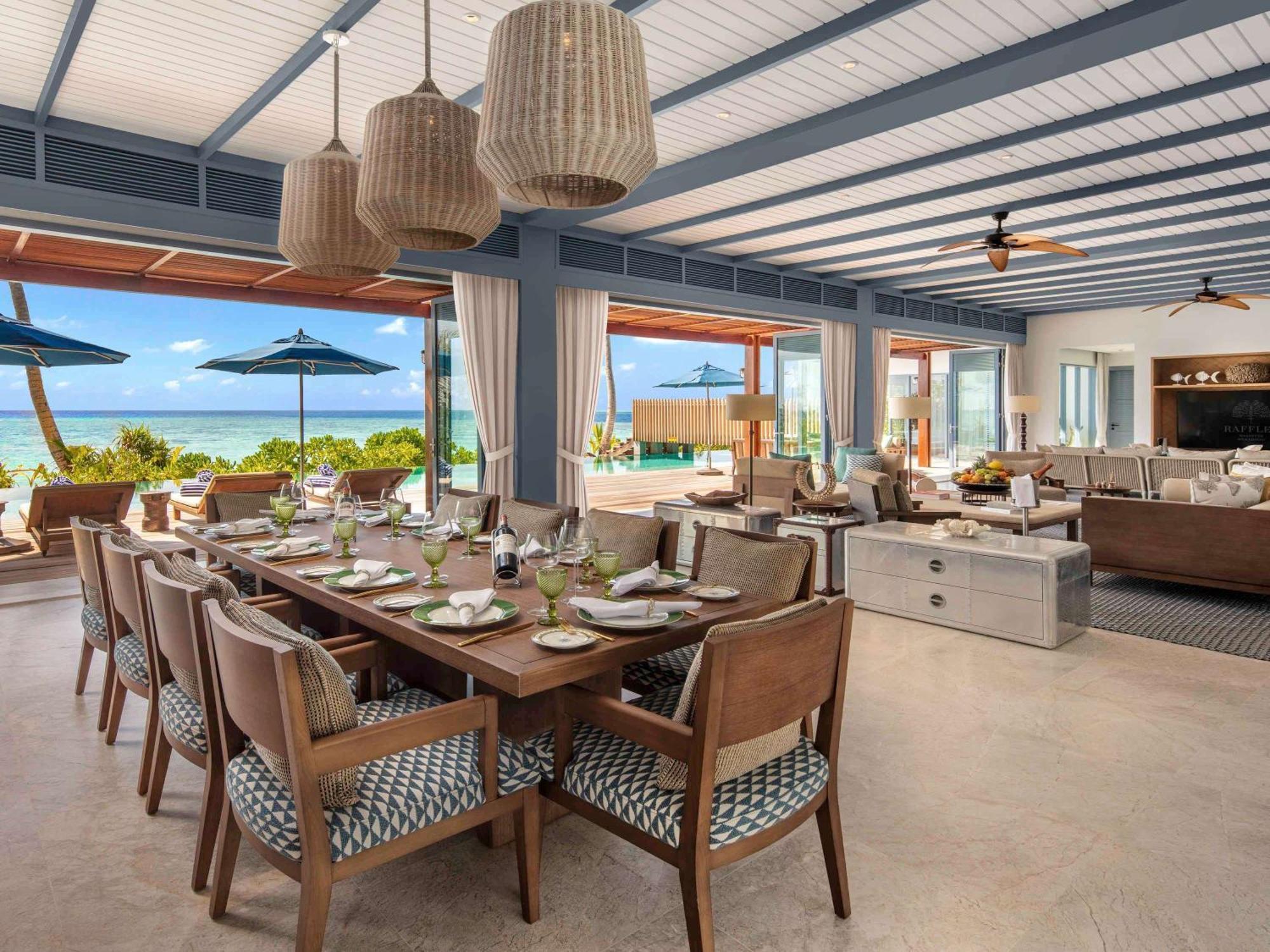 แรฟเฟิล มัลดีฟส์ เมราดู Hotel Meradhoo ภายนอก รูปภาพ