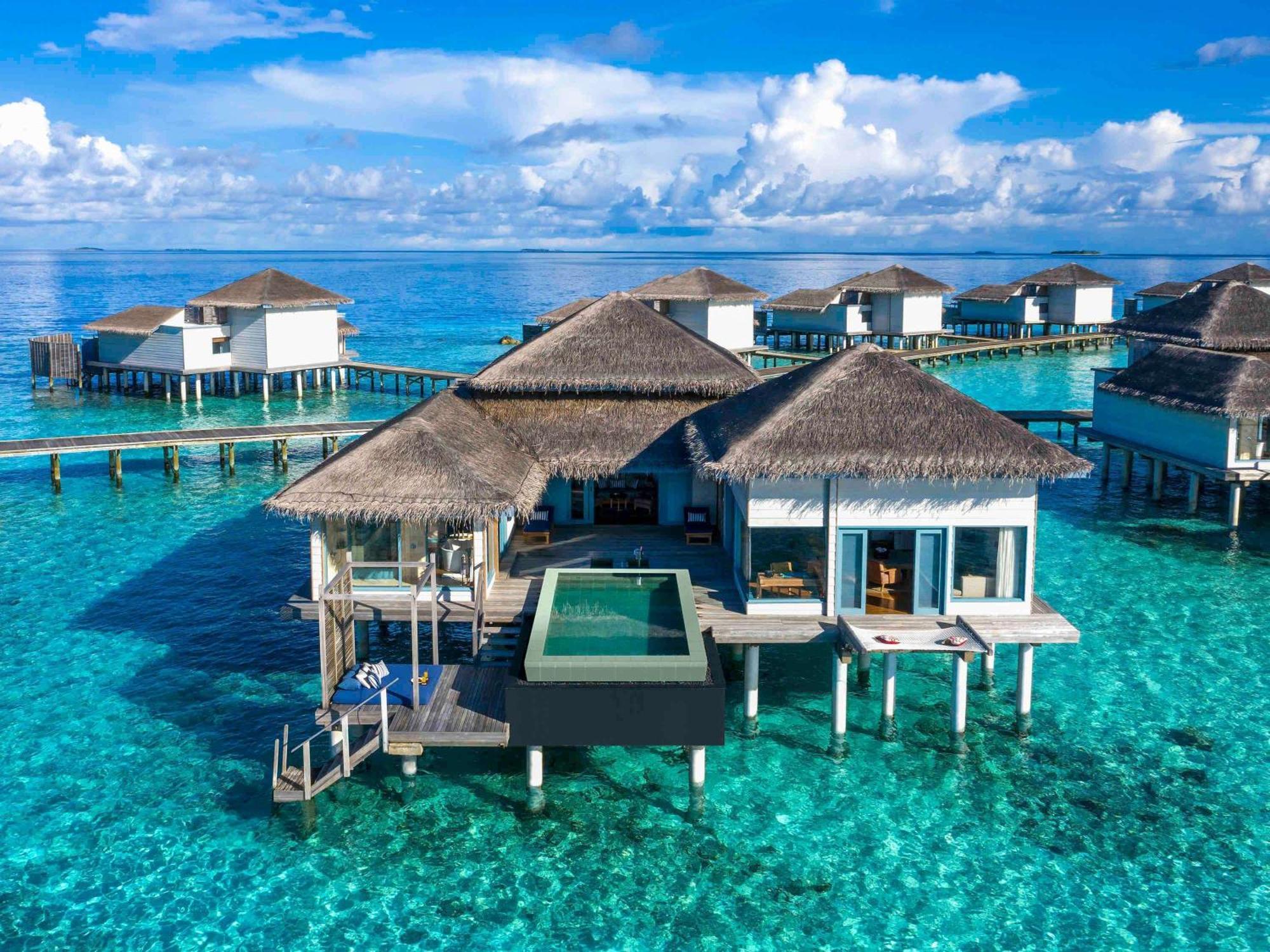 แรฟเฟิล มัลดีฟส์ เมราดู Hotel Meradhoo ภายนอก รูปภาพ